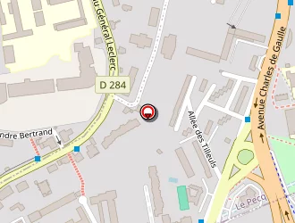 Carte de Carré Golf à Pecq (le)