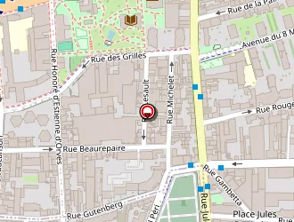 Carte de Meresse à Pantin