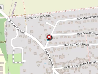 Carte de Résidence De La Dhuys à Dampmart