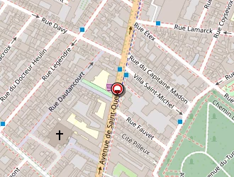 Carte de Lease Kiné à Paris