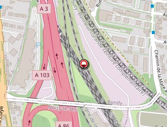 Carte de Adam Batiment à Rosny-sous-bois