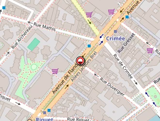 Carte de Hch 588 à Paris