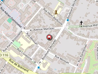 Carte de Star Construction à Noisy-le-sec