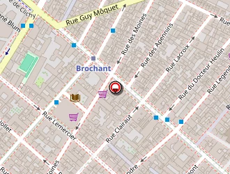 Carte de Ambulances Batignolles à Paris