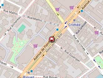 Carte de Le Bellerive à Paris