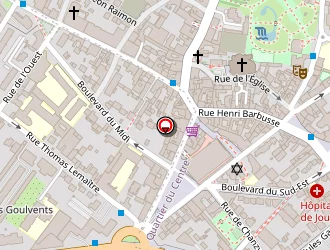 Carte de Jacquart Benoît à Nanterre