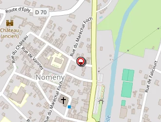 Carte de Hôtel Du Commerce à Nomeny