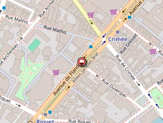 Carte de Modèle Original Design Elégance à Paris