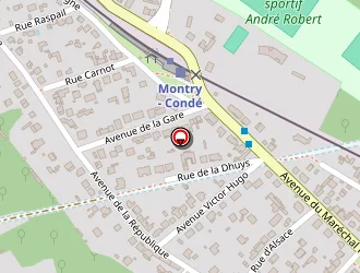 Carte de Arrow-sti à Montry