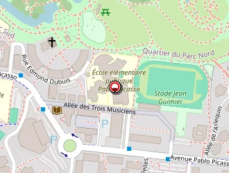 Carte de La Poste à Nanterre