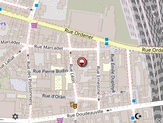 Carte de Djerambete Frédéric à Paris