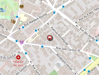 Carte de Fnros à Nanterre