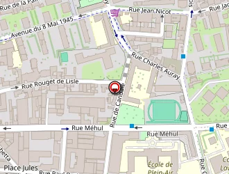 Carte de Fahmy Sahar à Pantin