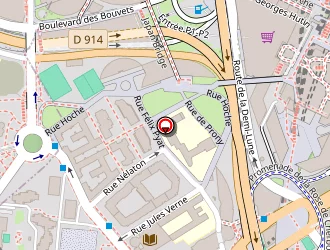 Carte de Arche Auto Ecole à Puteaux