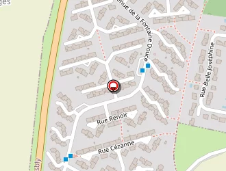 Carte de Le Bas Michèle à Esbly