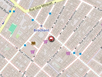 Carte de Boule De Neige à Paris