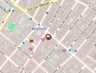 Carte de Librairie Brochant à Paris