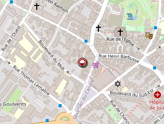 Carte de Les Petits Chaperons Rouges à Nanterre