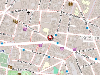 Carte de Coordination Toxicomanies 18e à Paris