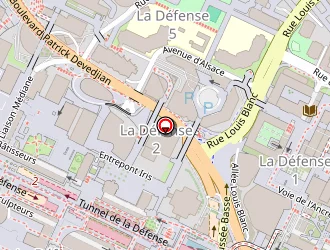 Carte de Duarte Gilbert à Courbevoie