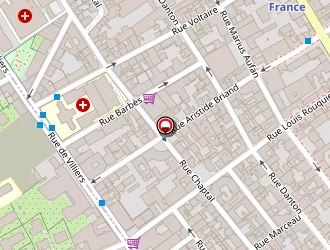 Carte de Paris Alain à Levallois-perret