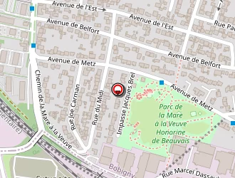 Carte de Masulovic Vesna à Bondy