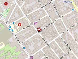 Carte de France Feu à Levallois-perret