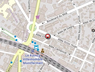 Carte de Fleury Paul à Raincy (le)