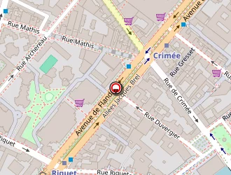 Carte de Serruya Maurice à Paris