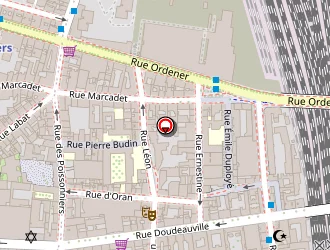 Carte de Keur Senegal Paris à Paris