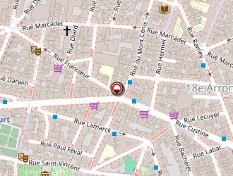 Carte de Baudu Béatrice à Paris