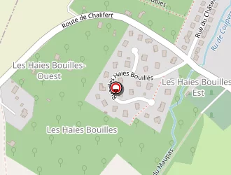 Carte de Orain à Coupvray