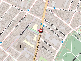 Carte de Bezaudin Alex à Paris