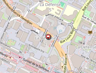 Carte de Salade Med à Courbevoie