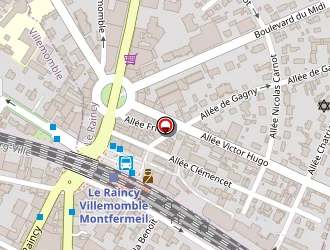 Carte de Pinel (ets) à Raincy (le)