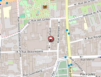 Carte de Vers 3000 à Pantin