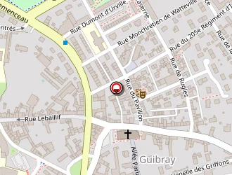 Carte de Lycée Professionnel Guibray à Falaise