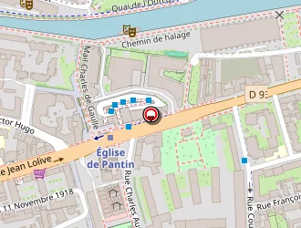 Carte de Thumika Messenger à Pantin