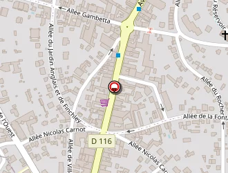 Carte de Rudis Sécurité Privée à Raincy (le)