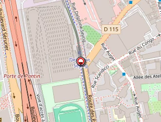 Carte de Koghimex à Pantin