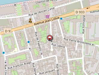 Carte de Speed Phone à Pantin