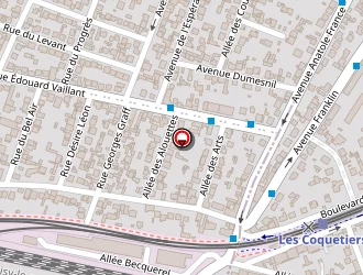 Carte de Maxime Bottinelli à Bondy