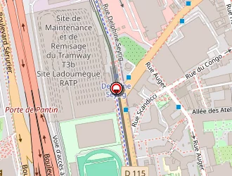 Carte de Vesin Catherine à Pantin