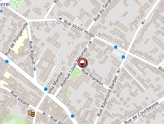 Carte de Cinéart à Nanterre