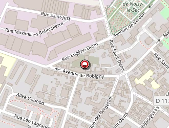 Carte de Pfg (pompes Funèbres Générales) à Noisy-le-sec