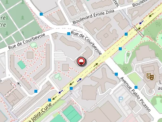 Carte de La Poste à Nanterre