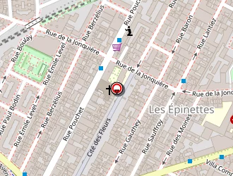 Carte de Poux Béatrice à Paris