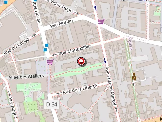 Carte de Roger Candice à Pantin