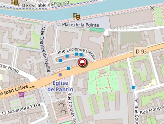 Carte de Guyomarch Herminé à Pantin