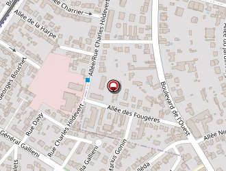 Carte de Bricorama à Bondy